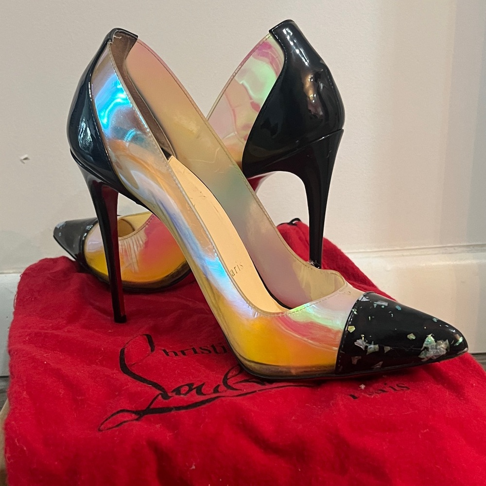 Christian Louboutin Debout PVC Hologram (multi)